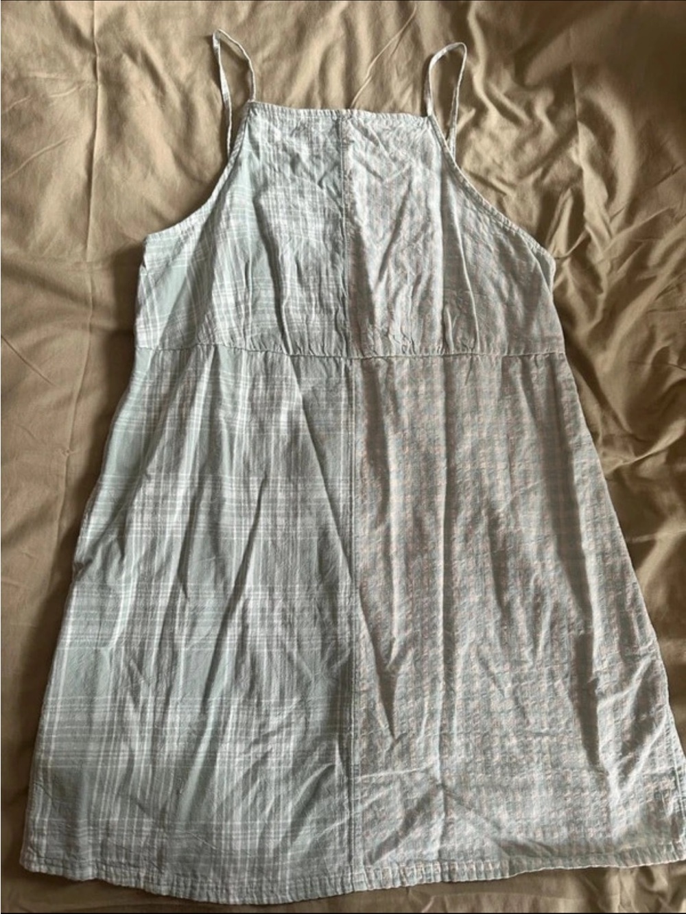 American Eagle Outfitters Mint Green Strappy Slip Dress